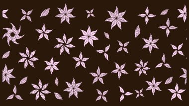 Desen, çizim, çiçek sınırı. Çiçek çelengi. Eski moda arka plan. Kıvırcık, parlak örgü. Raster illüstrasyonu. Güzel, pürüzsüz kumaş, tuval..