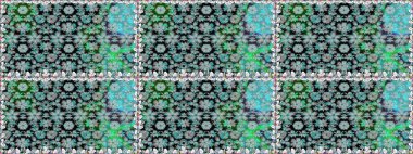 Çiçekler suluboya seamless modeli. Raster şık kumaş deseni.