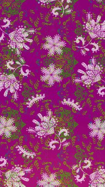 Raster düz çiçek çizim deseni. Mor, yeşil ve nötr renklerde çiçekler. Tasarım hediye paketi, tebrik kartları, posterler ve afiş tasarımı.