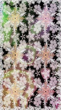 Tarafsız renklerde. Çiçekli güzel suluboya desen. Raster illüstrasyonu.