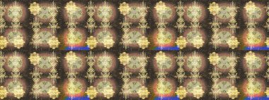 Kahverengi, bej ve nötr renklerde çiçekler. Hediye ambalaj kağıdı, tebrik kartları, posterler ve pankart tasarımı. Raster düz çiçek çizim deseni.