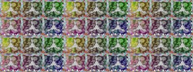 Parlak arka planda çiçek kompozisyonu olan kusursuz suluboya desenleri, ambalajlar, duvar kağıtları, kartpostallar, tebrik kartları, düğün davetiyeleri, romantik etkinlikler vs..