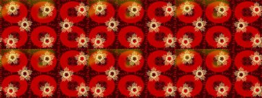 Xmas Frost kar taneleri izole edilmiş siluet sembolü. Meteoroloji buz koleksiyonu. Kış Noel 'inde kar bembeyaz kristal element. Raster. Kar Tanesi raster simgesi arkaplan kırmızı, kahverengi ve turuncu.