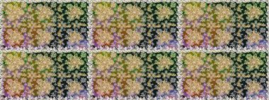 Gri renklerde, altın elementlerle kusursuz desen. Geleneksel oryantasyon süsü. Klasik klasik klasik arka plan. Kusursuz klasik raster altın desenli.