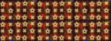 Kar taneleri. Noel ve yeni yıl moda baskıları için tatil tasarımı. Raster illüstrasyonu. Kar tanelerinin soyut arkaplanlı Noel deseni.