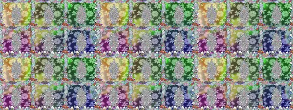 Güzel kumaş deseni. Raster illüstrasyonu. Küçük çiçekteki sevimli çiçek deseni. Güzel karalama çiçekleri olan kusursuz çiçek deseni..