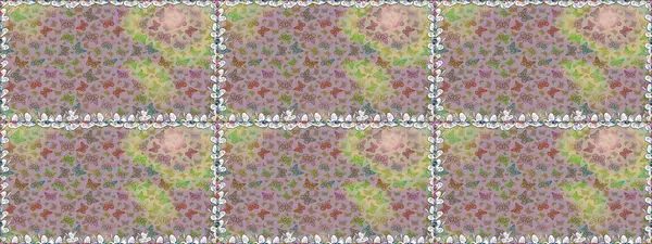 Korunmak için vahşi yaşam böcekleri için arka plan. Raster illüstrasyonu. Doğa kelebeği temayı tarafsız renklerle tekrarlıyor. Güzel, pürüzsüz kelebek yinelemeli dokusu kontrastlı arka katmanda izole edilmiş..