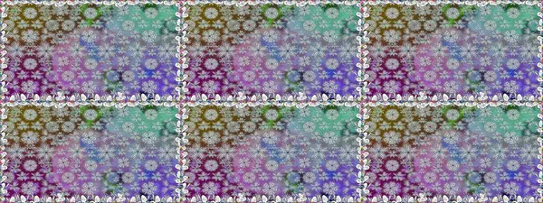 Çiçekle kusursuz desen. Gri renkli çiçekler. Düz Çiçek Elementleri Tasarımı. Renkli Bahar Teması Kusursuz Arkaplan.