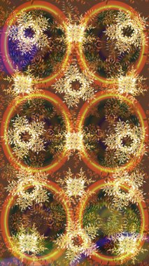 Raster Noel renkli arka plan ile sevimli kar tanesi. Raster resim. Kış arka plan. Kar taneleri ile Noel arka plan.