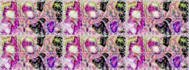 Çiçekli karalama şeklinde Raster çiçek deseni. Yumuşak, bahar çiçekli arka plan. Tarafsız ve pembe renkte çiçekler.