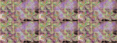 Tarafsız ve gri renklerde bahar çiçekleri. Raster illüstrasyonu. Raster çiçek desenli ve çiçekli..