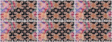 Çiçek tasarımı için inanılmaz bir kolaj cenneti tarzı. Parlak çiçekli kolaj çiçekleri gri ve nötr. Çiçekli zambaklar dikişsiz arkaplan.