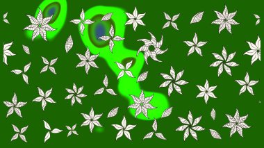 Raster illüstrasyonu. Küçük çaplı çiçeklerdeki basit şirin desenler. Tekstil veya kitap kapakları, imalat, duvar kağıtları, baskı, hediye paketi ve yapıştırma kitabı için çiçek eskiz geçmişi.