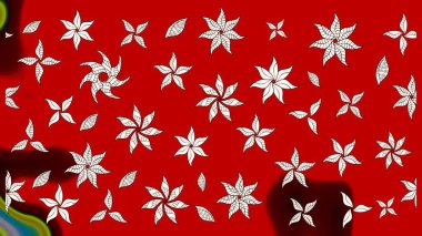 Raster deseni. Çiçekli çiçek deseni, suluboya. Küçük çiçekte güzel bir çiçek deseni..