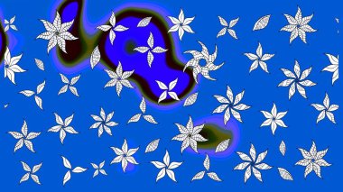 Raster. Güzel suluboya çiçekler, parlak resimler ilham verici ve nötr çiçek desenli eskiz arka planı..