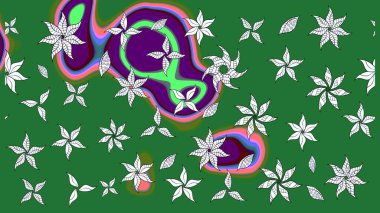 Süslü zentangle çizim dokusu, soyut çiçeklerle süslenmiş. Şekil verilmiş çiçeklerle eskiz deseni. Çiçek deseni duvar kağıdı, şablon dolguları ve web sayfası arkaplanı için kullanılabilir.