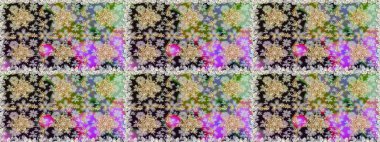 Gri renklerde, altın elementli, pürüzsüz bir desen. Şam tasarım için kusursuz desen.