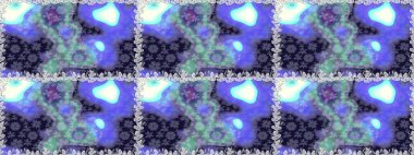 Renkli Bahar Temalı Kusursuz Arkaplan. Düz Çiçek Elementleri Tasarımı. Sevimli çiçek raster deseni. Mor renkte çiçekler.