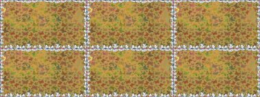 Giysi tasarımı için dekorasyon. Sevimli kelebek sarı raster desenli. Kusursuz..