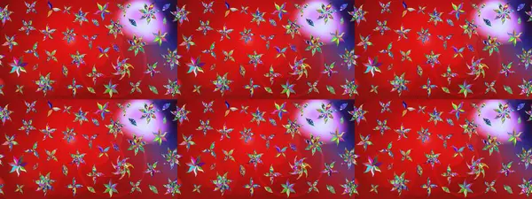 Raster çiçek desenli çiçek deseni, yapraklar, dekoratif elementler, sıçrama, lekeler, el çizimi kontur çizgileri ve Doodle çizim stili, grafik raster çizim çizimi.