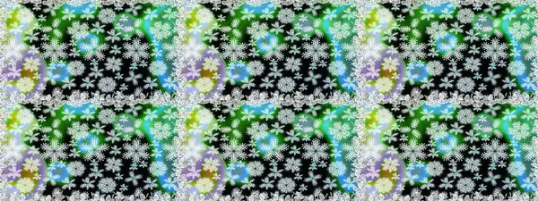 Raster Modaya uygun kumaş deseni. Tarafsız ve yeşil renkli şirin çiçek desenleri. Renkli Bahar Temalı Kusursuz Arkaplan. Düz Çiçek Elementleri Tasarımı.
