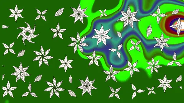 Simple cute pattern in small-scale flowers. Raster illustration. Floral sketch background for textile or book covers, manufacturing, wallpapers, print, gift wrap and scrapbooking.