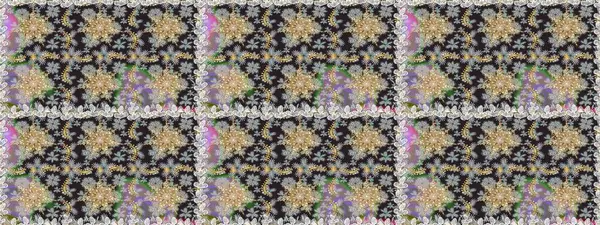 Barok tarzında kusursuz bir doğulu süsü. Raster geleneksel altın pürüzsüz desen gri renklerde.