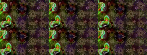 Raster illüstrasyonu. Yılbaşı kış tasarımı için renkli kar taneleri. Kar tanesi karalaması grafikleri elle çizilmiş.