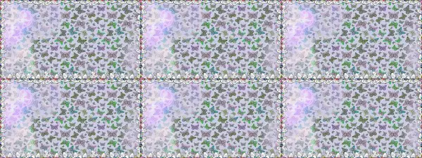 Raster Kelebekleri deseni. Soyut, pürüzsüz bir arkaplan. Duvar kağıtları, web sayfası geçmişi, yüzey dokuları, tekstil için mükemmel. Tropik kelebeklerle birlikte gri ve nötr renklerde resimler.