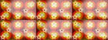 Soyut kar taneleri arkaplanda izole edilmiş düz dizayn. Raster illüstrasyonu. Raster kar taneleri arka planda. Kar taneleri deseni. Kar tanesi renkli desen.