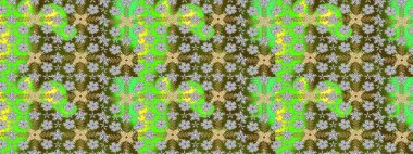 Çiçek deseni. Şatafatlı bahar bahçesi dokusu. Raster illüstrasyonu. Çiçek çizimi arkaplanı.