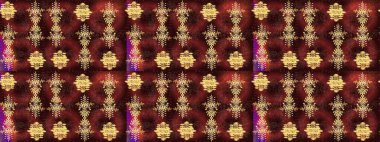 Raster kahverengi, kırmızı ve sarı kar tanelerinden izole edilmiş. Güzel bir kış süsü. Renkli kar taneleri Raster illüstrasyonu.