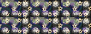 Noel süsleri ve Noel süsleri. Raster Noel soyut renkli arkaplan ve düşen kar tanesi.