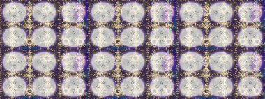 Raster kar taneleri arka planda. Soyut kar taneleri arkaplanda izole edilmiş düz dizayn. Kar taneleri deseni. Kar tanesi rengarenk desen. Raster illüstrasyonu.