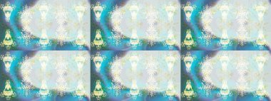 Yeni yıl kar tanesi. Düz kar karalama ikonları, yılbaşı afişi için kar taneleri silueti, kartlar. Güzel soyut kar taneleri altın rengi raster tasarımı.