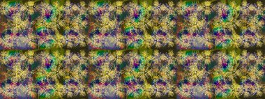 Arkaplanda soyut kar taneleri olan düz tasarım. Raster illüstrasyonu. Kar tanesi süsleme deseni. Kar taneleri arka planda. Kar taneleri deseni.