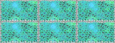 Kağıt, kumaş, ambalaj kağıdı ve duvar kağıdı tasarımı için güzel bir arka plan. Kusursuz. Raster illüstrasyonu. Güzel kelebek resimlerini renklendir.