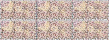 Gri ve nötr renklerle ilgili kusursuz çiçek desenli arka plan. Duvar kağıtları, web sayfası geçmişi, yüzey dokuları, tekstil için mükemmel. Resimlerde tropik kelebekler görülür. Raster..