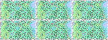 Kelebek desenli güzel çizim tasarımı. Kusursuz. Mavi ve yeşil renkli resimler. Ambalaj kağıtları ve duvar kağıtları için sevimli bir arkaplan, kumaş tasarımı, kağıt.