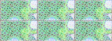 Kağıt, kumaş ve ambalaj için uygun. Kusursuz. Raster illüstrasyonu. Mavi ve nötr arka planda renkli kelebek koleksiyonu. Kart, baskı ve davetiye için basit kadınsı desen.