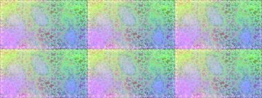 Kıyafet tarzı için tarafsız ve mavi arkaplan dekorasyonu. Raster illüstrasyonu. Farklı renkte kelebeklerden kusursuz. Tasarım için Raster Kelebekleri. Fantezi renkli resimler koleksiyonu.