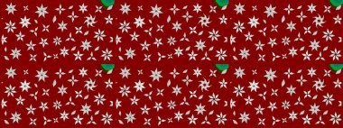 Güzel kumaş deseni. Raster illüstrasyonundaki çiçek desenli çizim. Renkli Bahar Teması eskiz kalıbı. Düz Çiçek Elementleri Tasarımı.