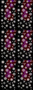 Raster Güzel kumaş deseni. Çiçek arkaplan ile soyut zarafet çizim deseni.