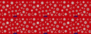 Çiçek ve yapraklı çiçek deseni. Raster illüstrasyonu. Küçük çiçekli şirin desen.