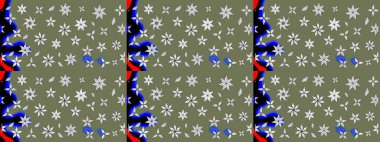 Çiçek arkaplanlı soyut zarafet eskiz deseni. Raster Güzel kumaş deseni.