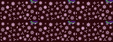 Raster Henna dövme stili. Etnik Mandala süsü. Kızılderili desenli desenli desenli şal deseni. Tekstil, tebrik kartı, boyama kitabı, telefon kılıfı baskısı için kullanılabilir.