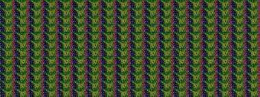 Yeşil renkli Asya tekstili. Suluboya çiçekli çiçek deseni. Raster illüstrasyonu.