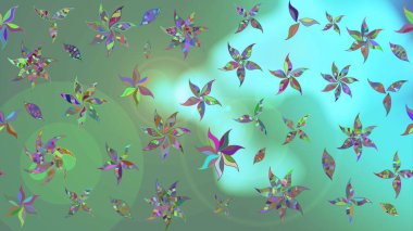 Çizim raster deseni. Çiçek arkaplan. Güzel kumaş deseni.