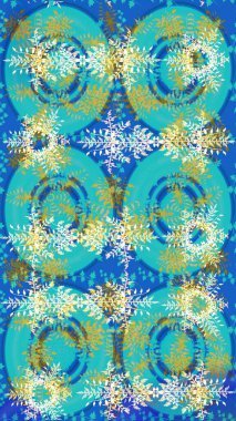 Renklere göre güzel soyut kar tanesi raster tasarımı. Düz kar karalama ikonları, yılbaşı afişi için kar taneleri silueti, kartlar. Yeni yıl kar tanesi.