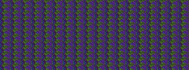 Raster illüstrasyonu. Çiçek süslemeli çizim deseni. Yeşil renkte çiçekler.